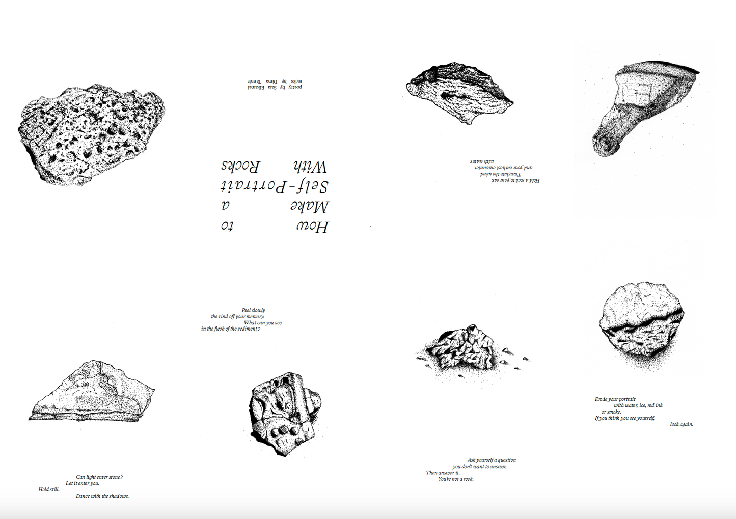 How to Make a Self-Portrait With Rocks