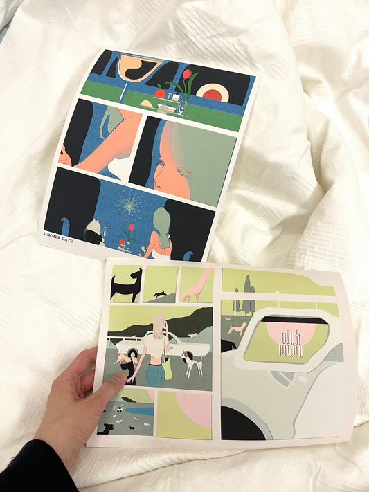 Eve Liu 微喷print