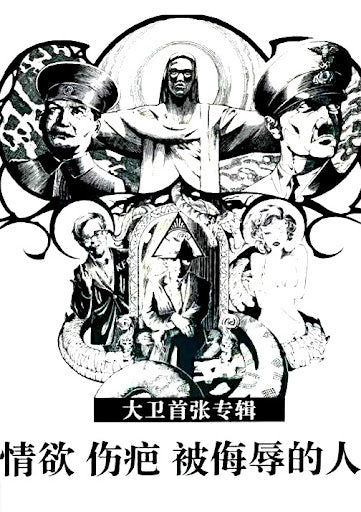 大卫:情欲 伤疤 被侮辱的人(专辑CD·影像DVD·歌词本·诗集)
