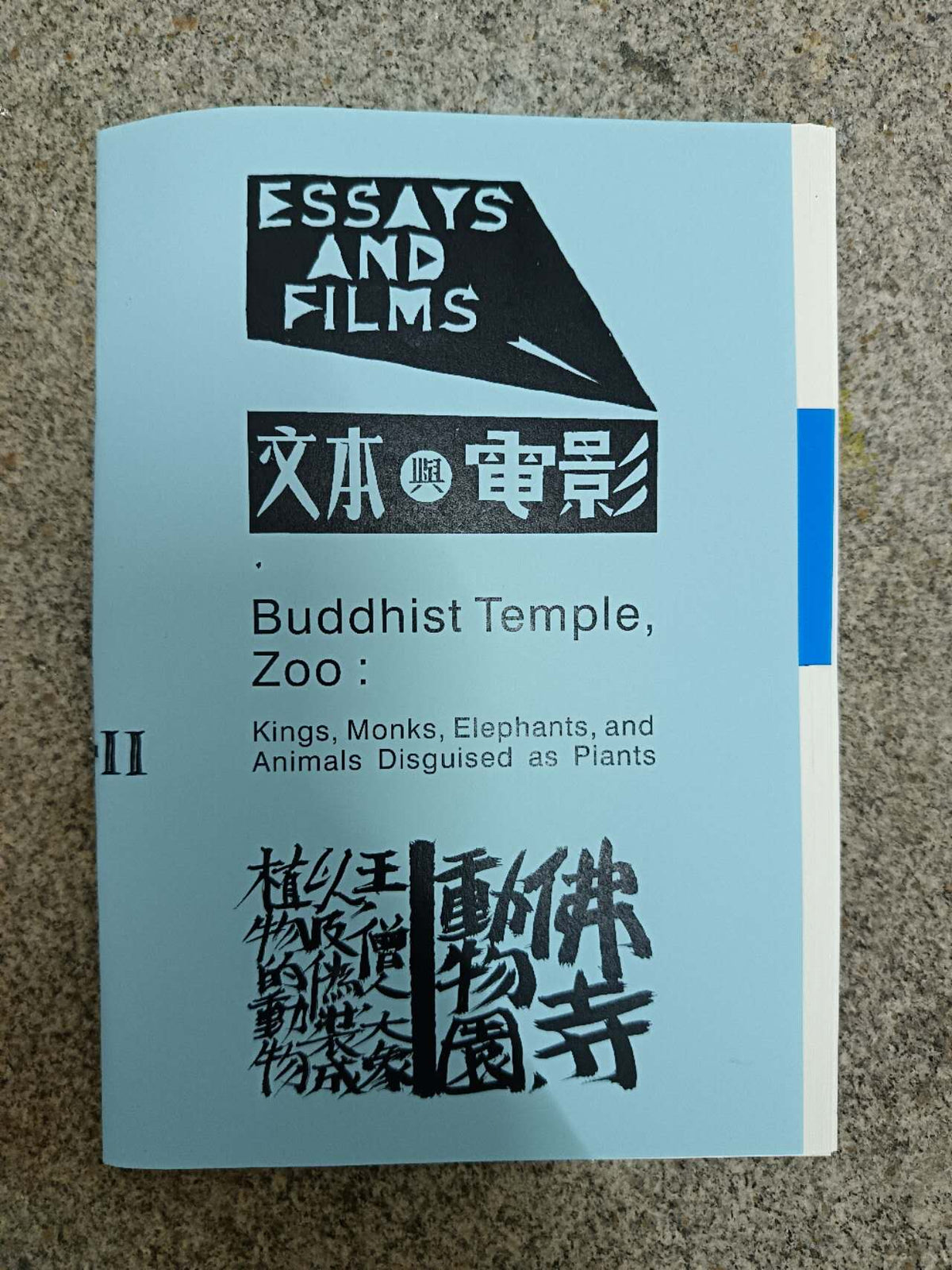 文本与电影2 Essays And Films II： Buddhist Temple, Zoo