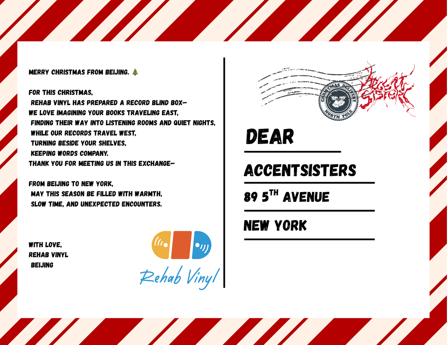 Accent X Rehab Vinyl 黑胶盲盒