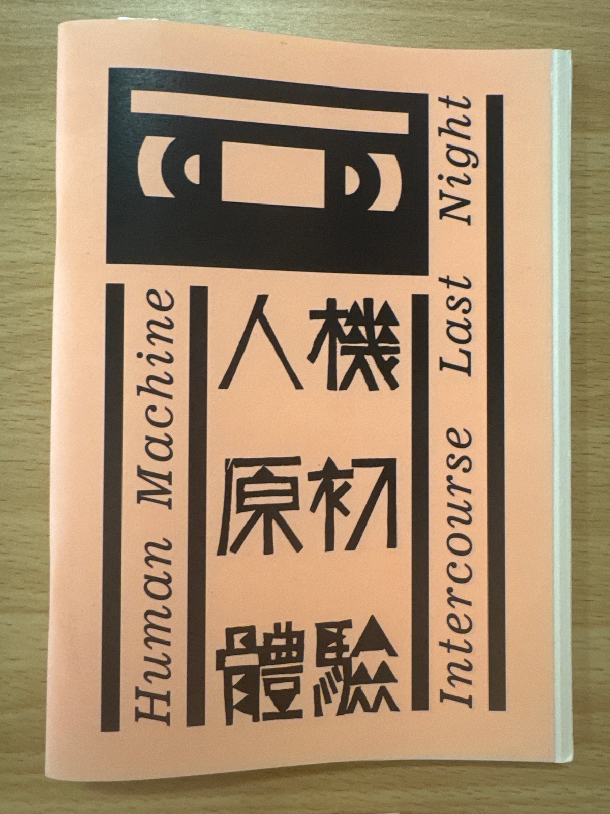 人机原初体验 Human Machine Intercourse Last Night: Notes by Qin Dao