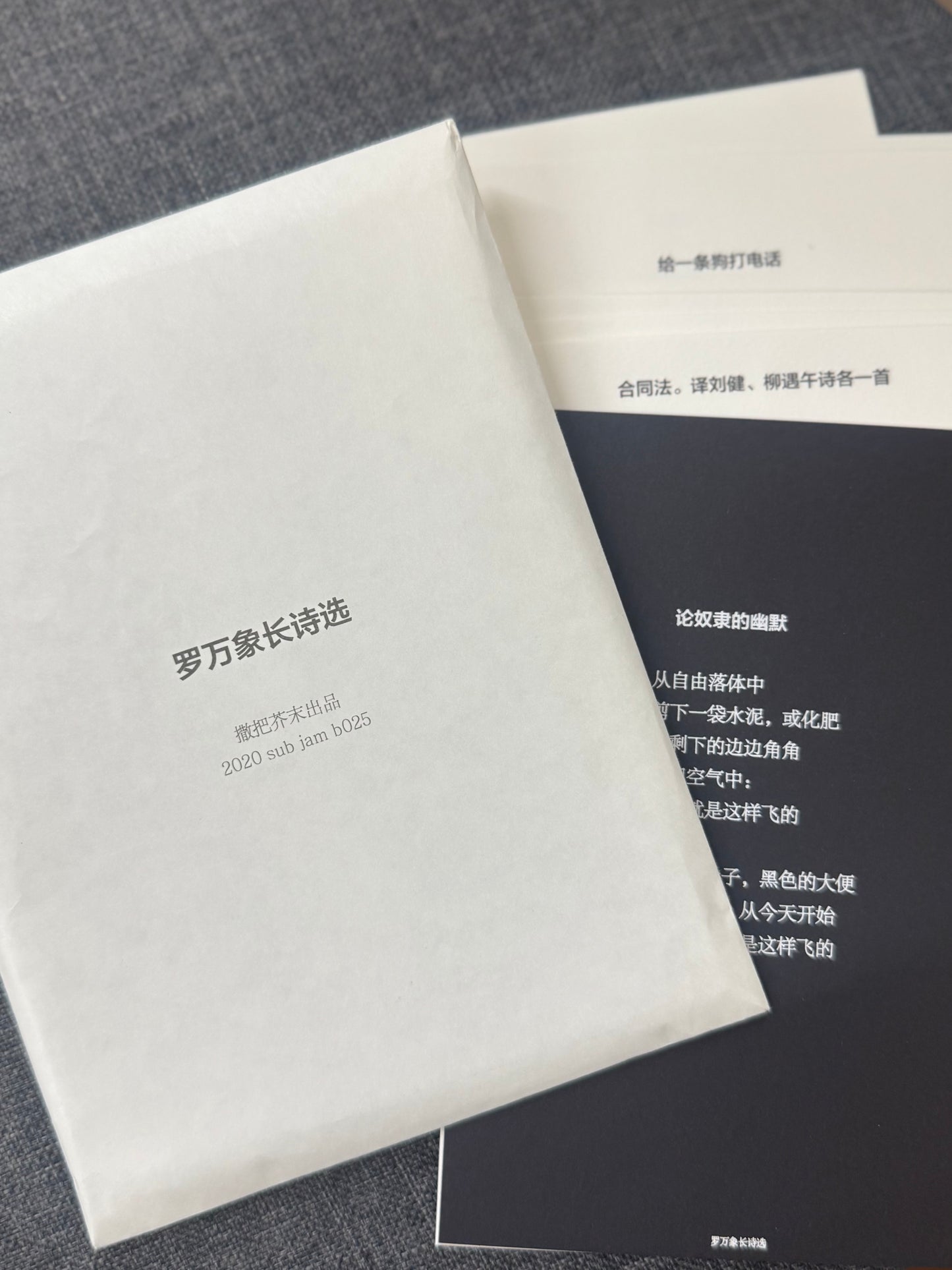 罗万象长诗选