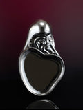 XI XING LE 喜行乐：Silver Plate Silver 福寿双至鲜果盘 银色