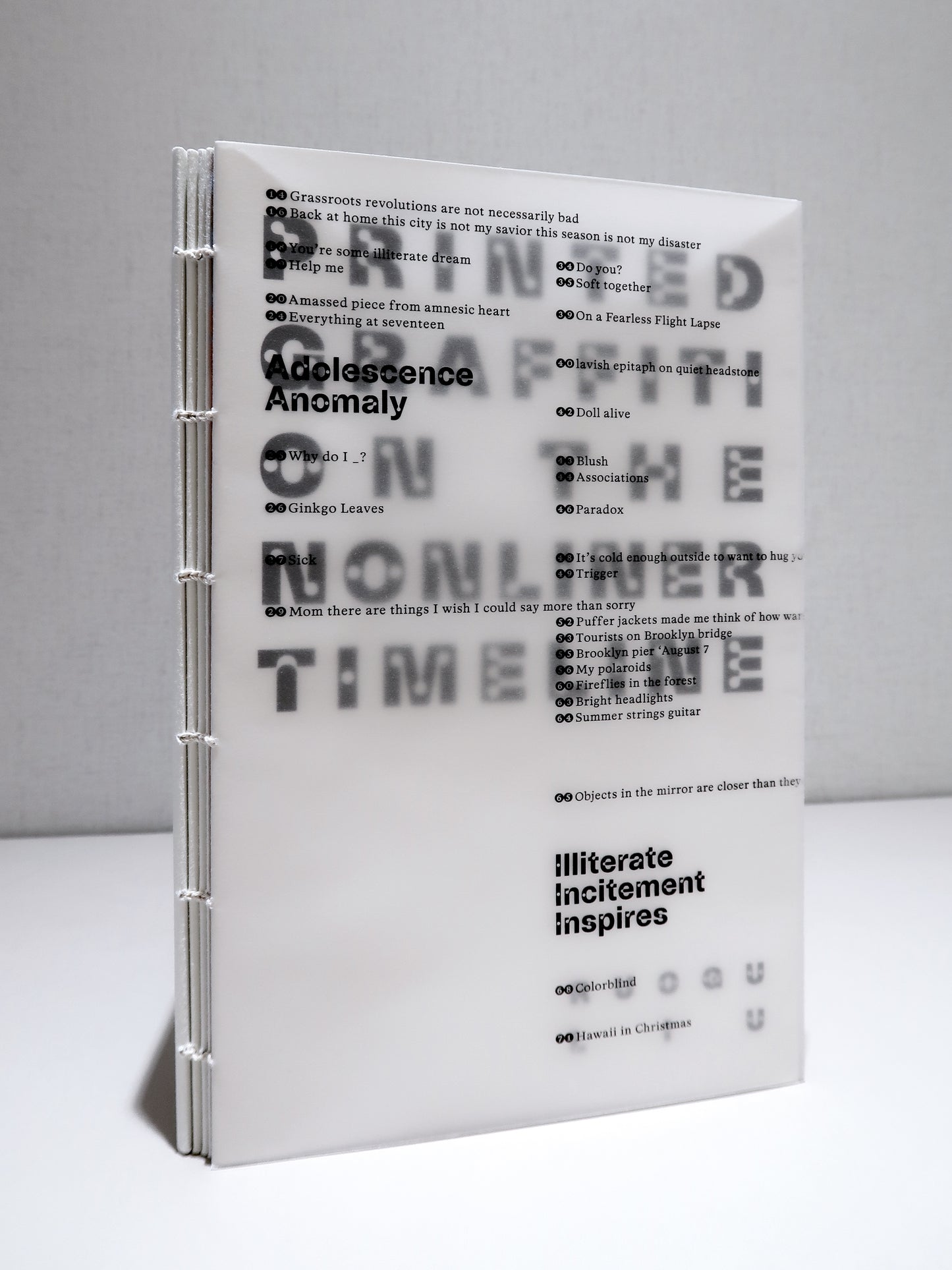 Printed Graffiti On The Nonlinear Timeline